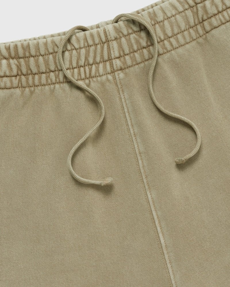 pantalones octobers very own ovo muskoka garment dyed open hem sweatpant sand