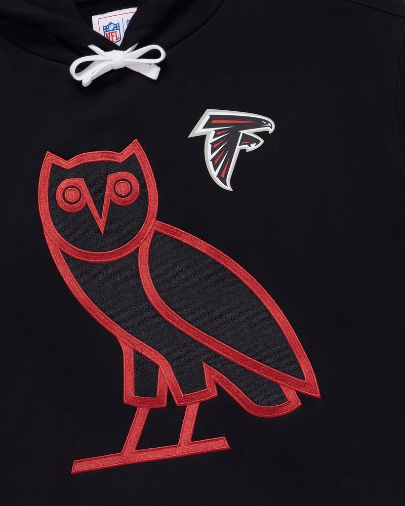 suéteres octobers very own ovo nfl atlanta falcons og hoodie negros