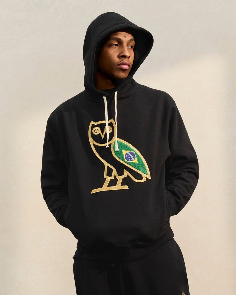 suéteres octobers very own ovo international og hoodie brazil